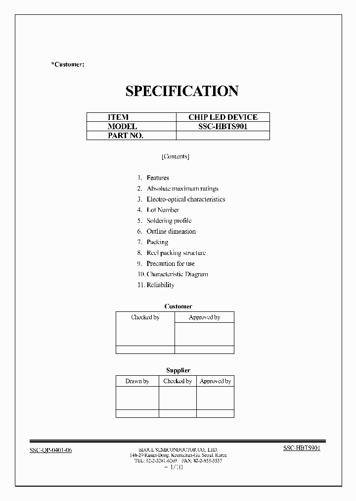 SSC-HBTS901_1316604.PDF Datasheet