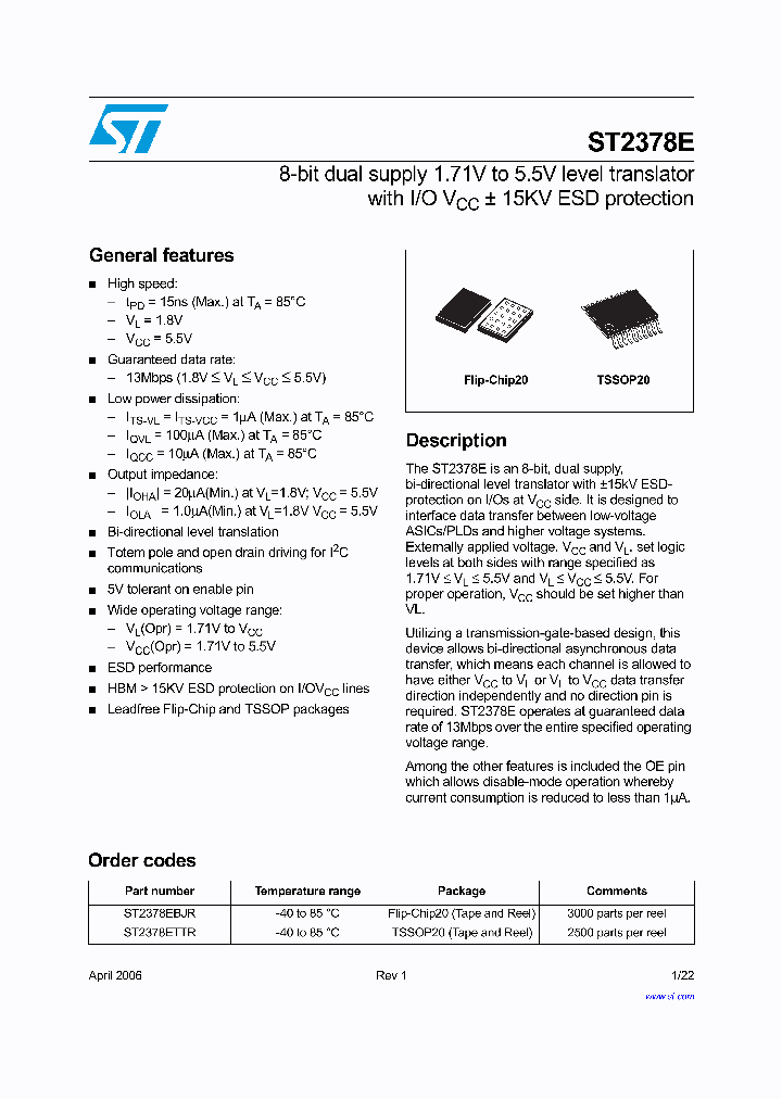 ST2378ETTR_1317368.PDF Datasheet