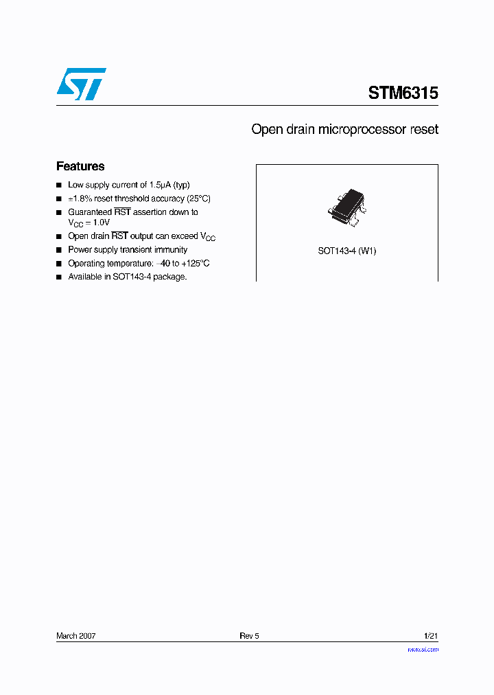 STM631507_1318756.PDF Datasheet
