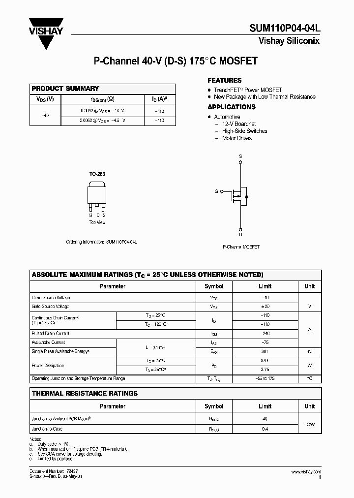 SUM110P04-04L_1058659.PDF Datasheet