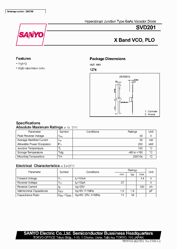 SVD201_1320007.PDF Datasheet