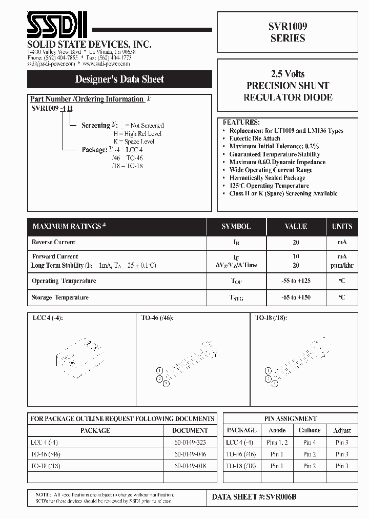 SVR1009_1320010.PDF Datasheet