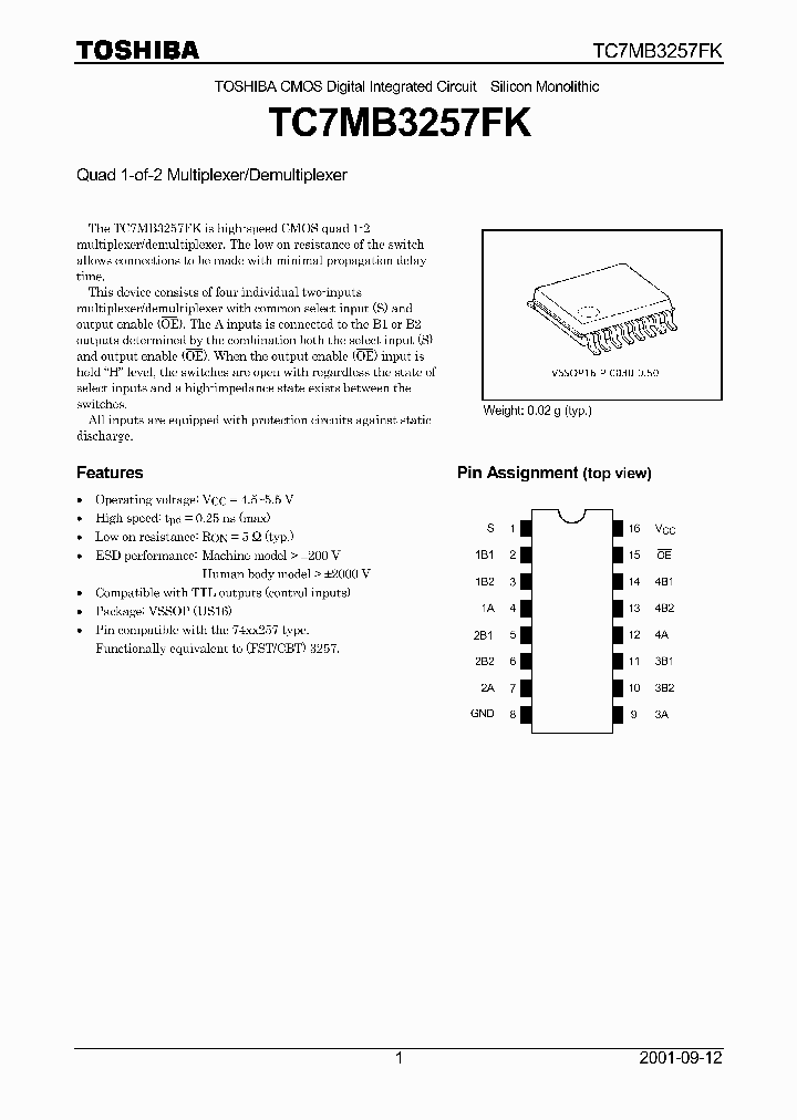 TC7MB3257FK_1128927.PDF Datasheet
