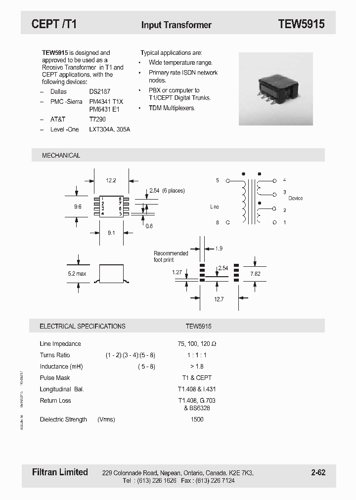 TEW5915_1105851.PDF Datasheet