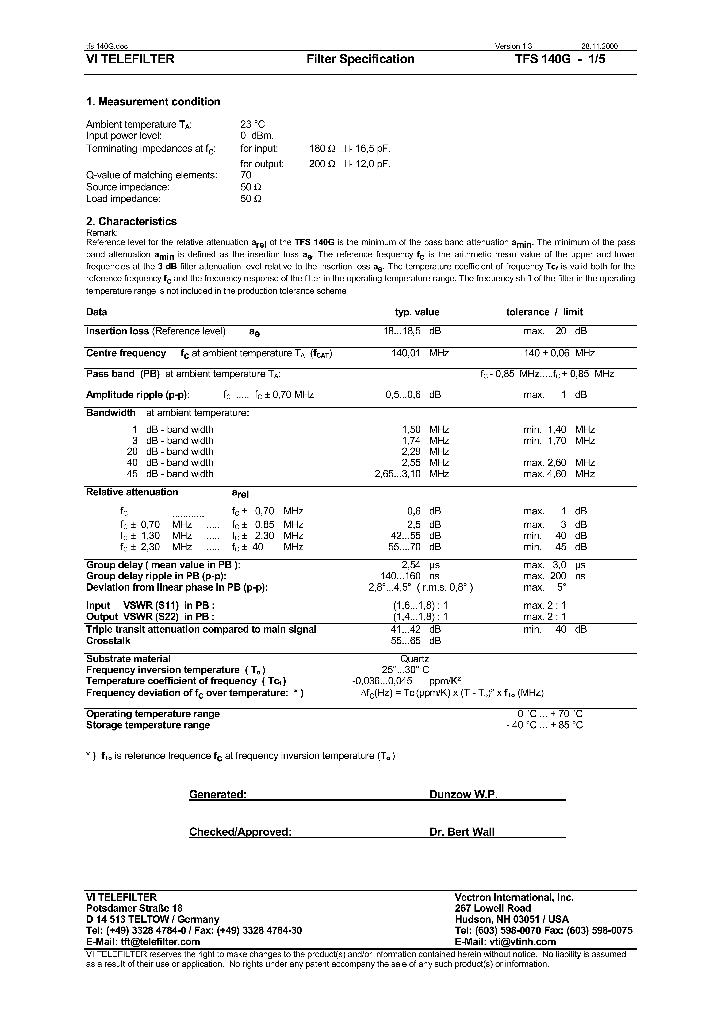 TFS140G_1324411.PDF Datasheet