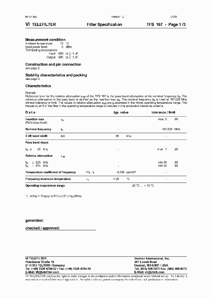 TFS167_1324434.PDF Datasheet