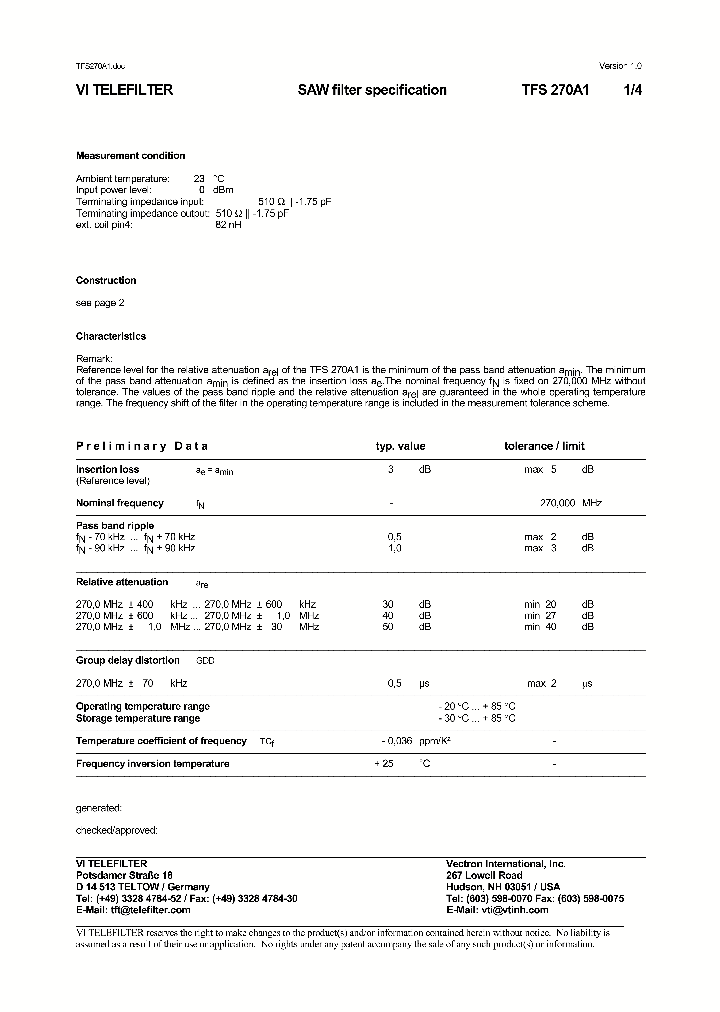 TFS270A1_1324530.PDF Datasheet