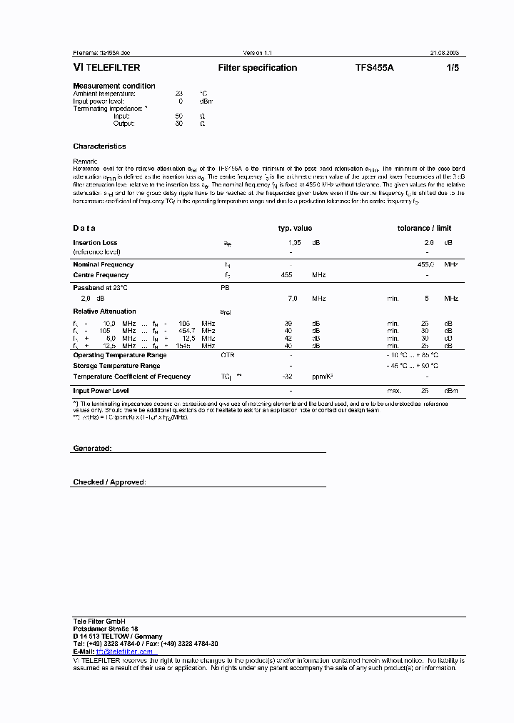 TFS455A_1324630.PDF Datasheet