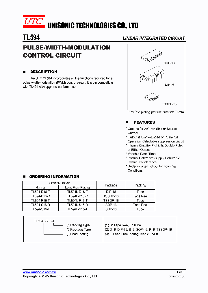 TL594_1035252.PDF Datasheet