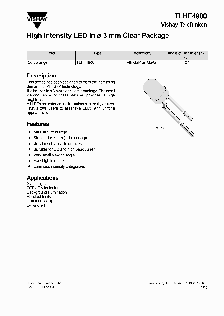 TLHF4900_1326221.PDF Datasheet