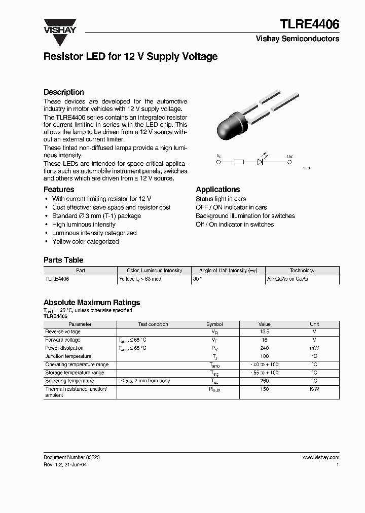 TLRE4406_1326498.PDF Datasheet