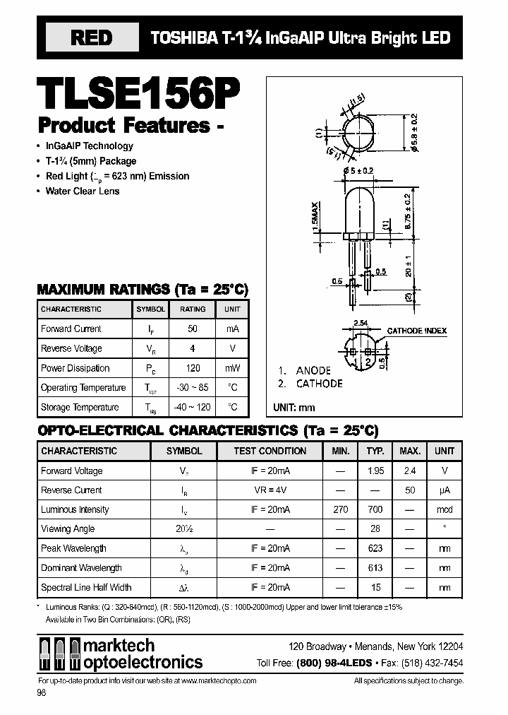 TLSE156P_1326524.PDF Datasheet