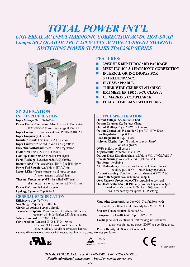 TPAC250P-490O_1327962.PDF Datasheet