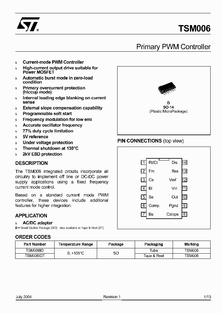 TSM006IDT_1329476.PDF Datasheet