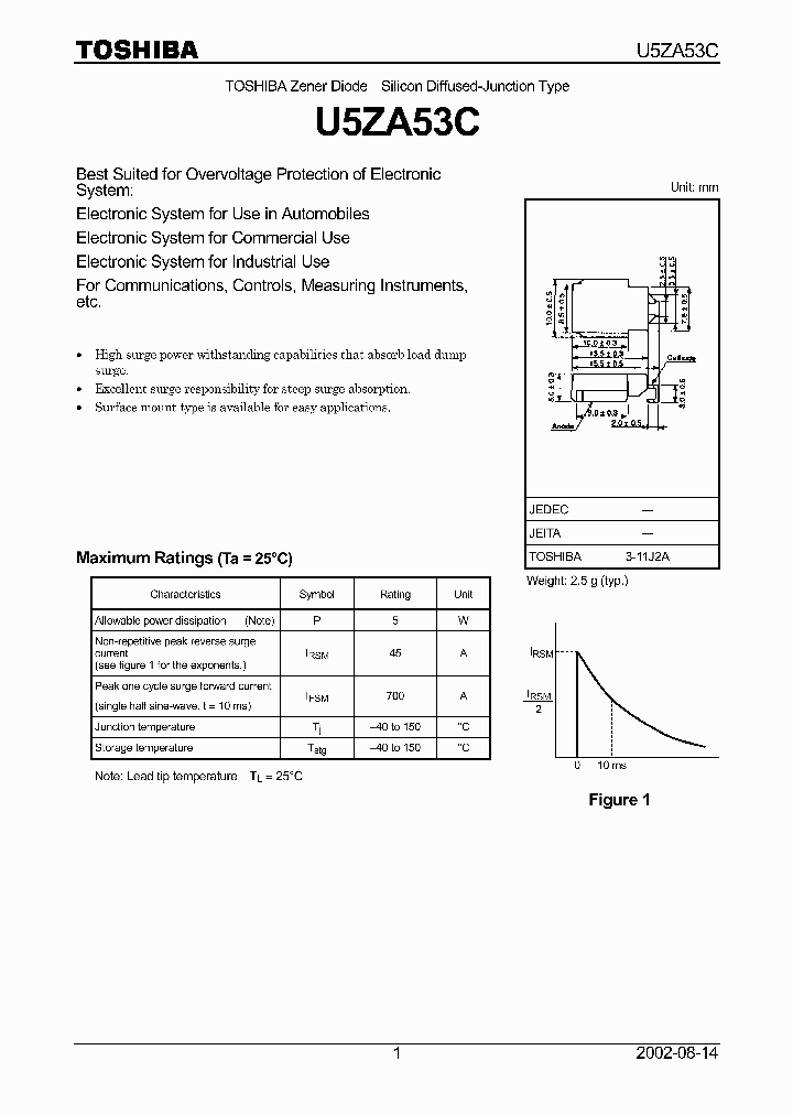 U5ZA53C_1330267.PDF Datasheet