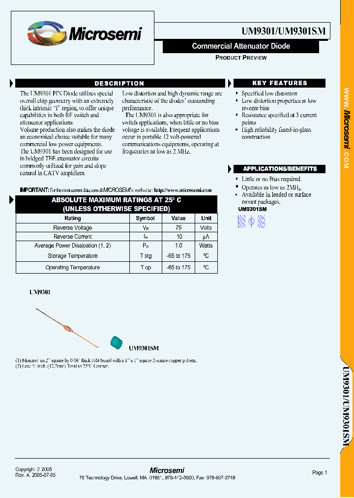 UM9301SM_1042390.PDF Datasheet