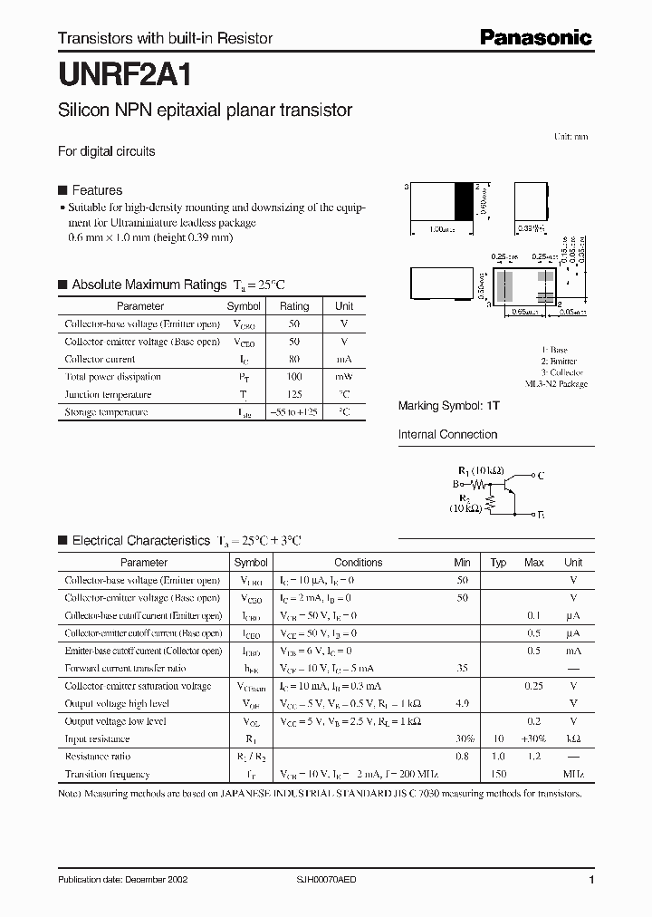 UNRF2A1_1331633.PDF Datasheet