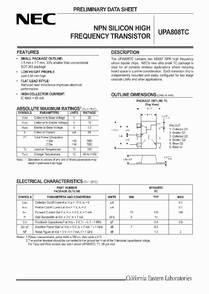 UPA808TC_1331796.PDF Datasheet