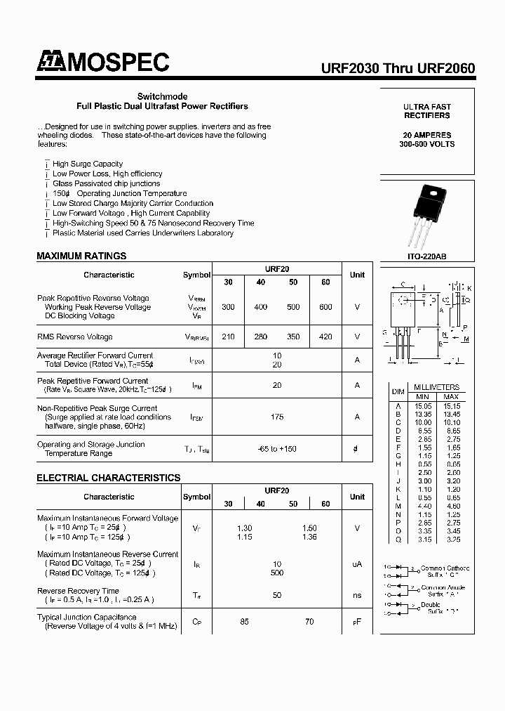 URF2060_1332809.PDF Datasheet