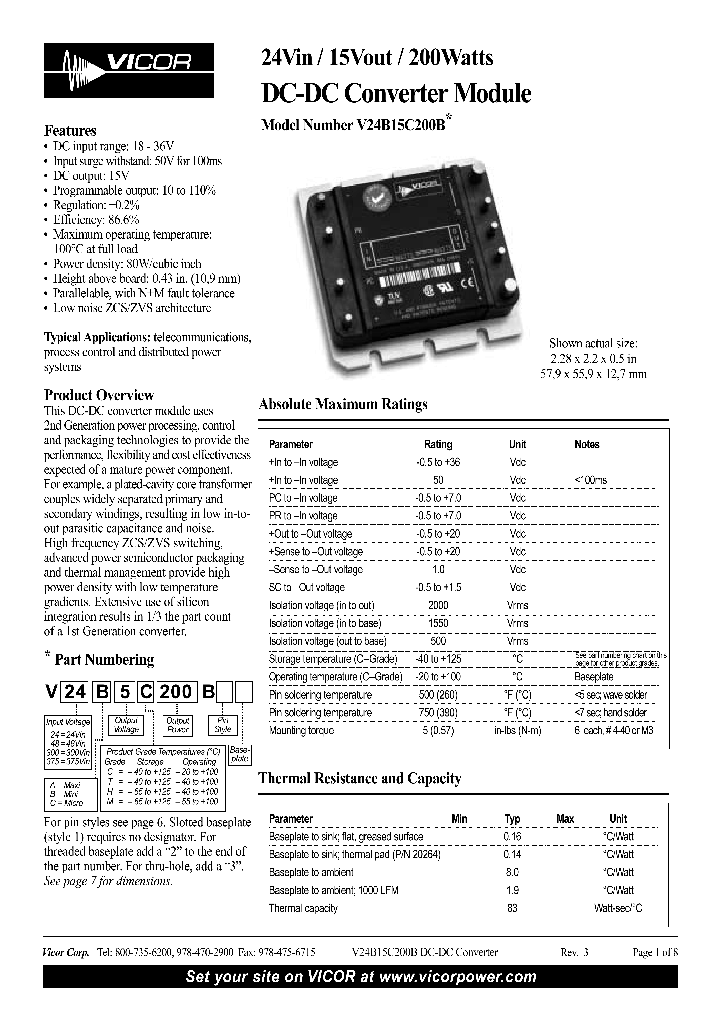 V24C15T200B_1333370.PDF Datasheet