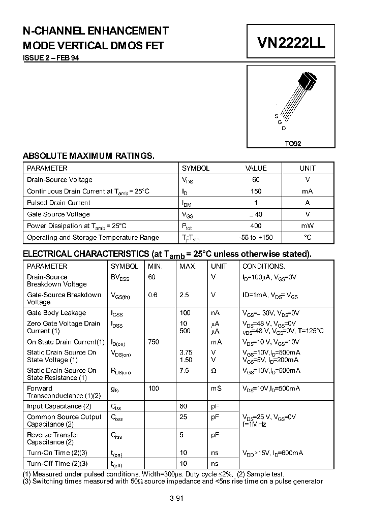 VN2222LL_1334640.PDF Datasheet