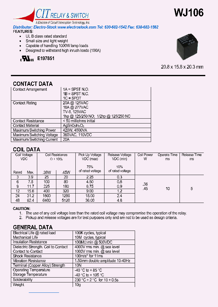 WJ1061C9VDC45_1336123.PDF Datasheet