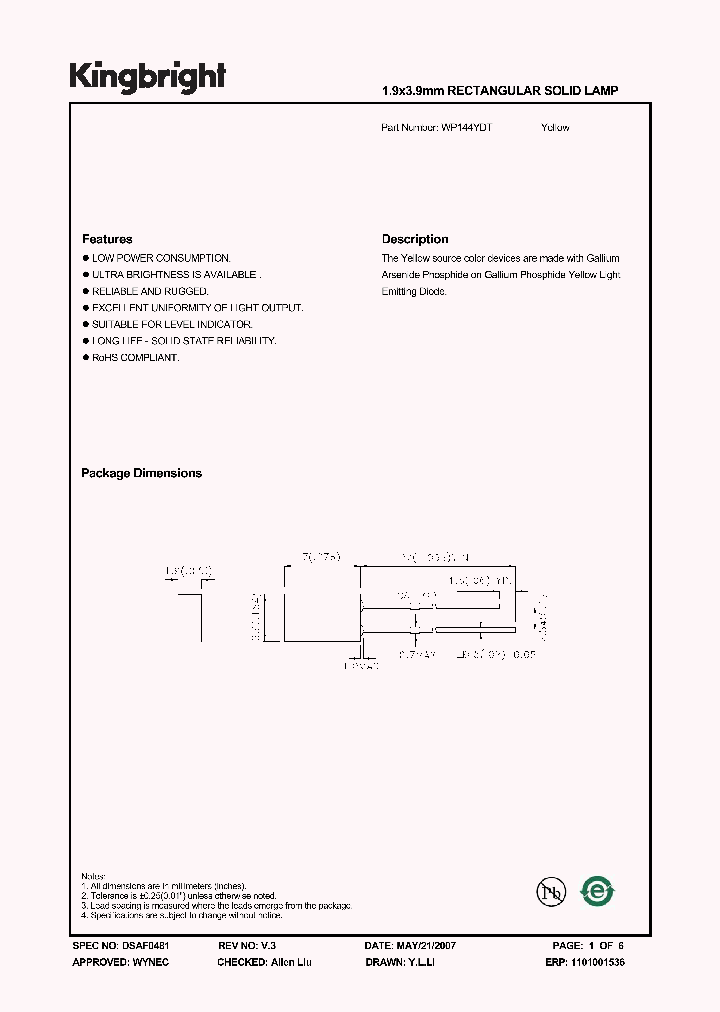 WP144YDT_1336464.PDF Datasheet