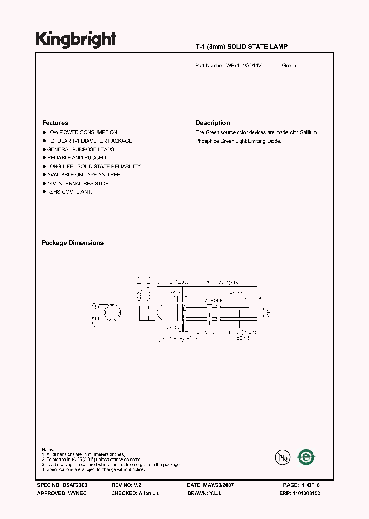 WP7104GD14V_1336619.PDF Datasheet