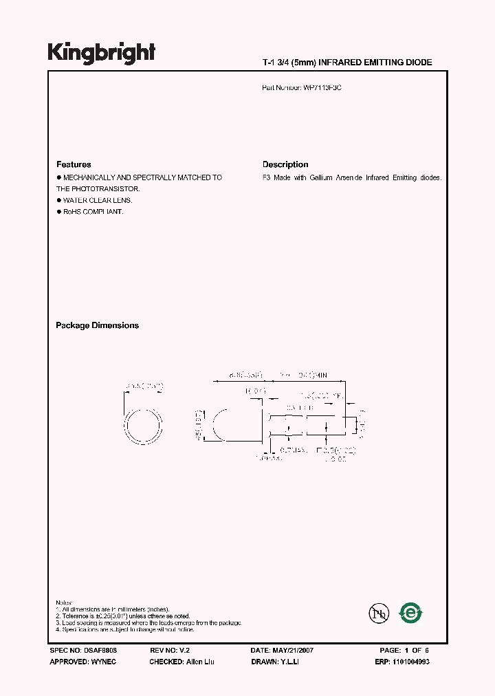 WP7113F3C_1336658.PDF Datasheet