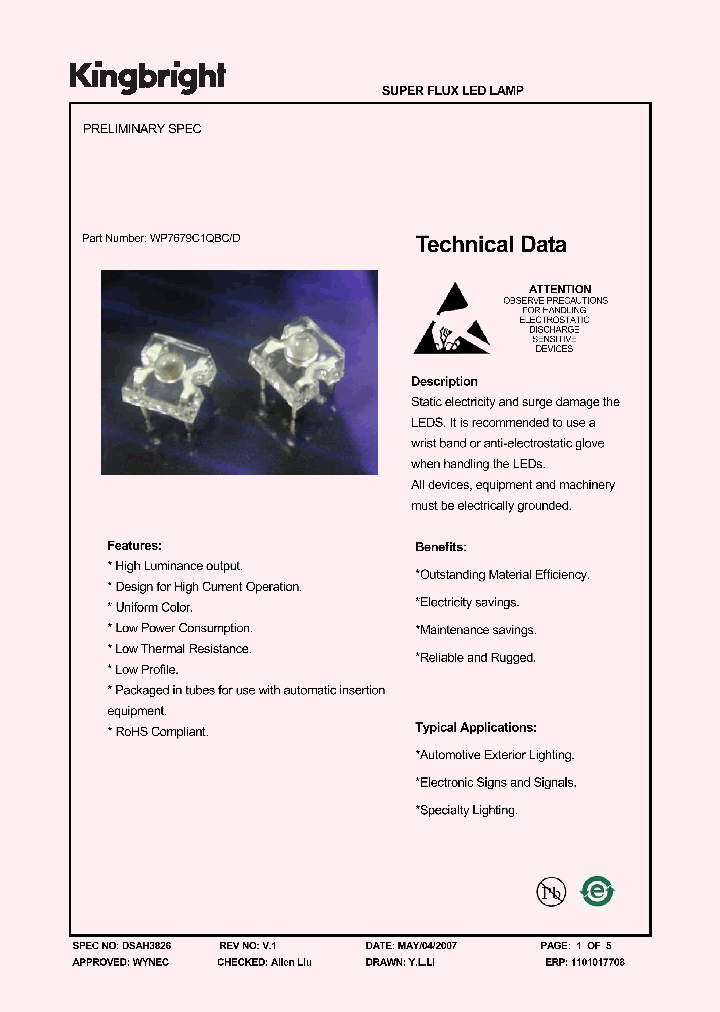 WP7679C1QBCD_1336721.PDF Datasheet