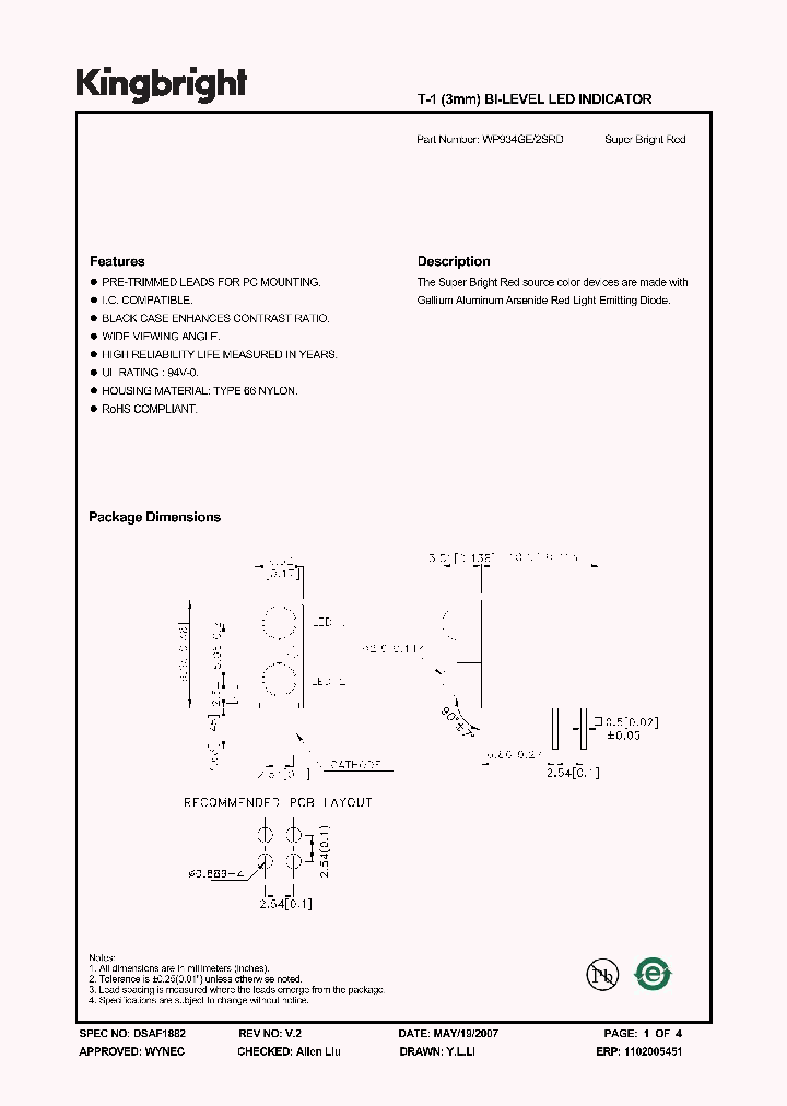 WP934GE2SRD_1336777.PDF Datasheet