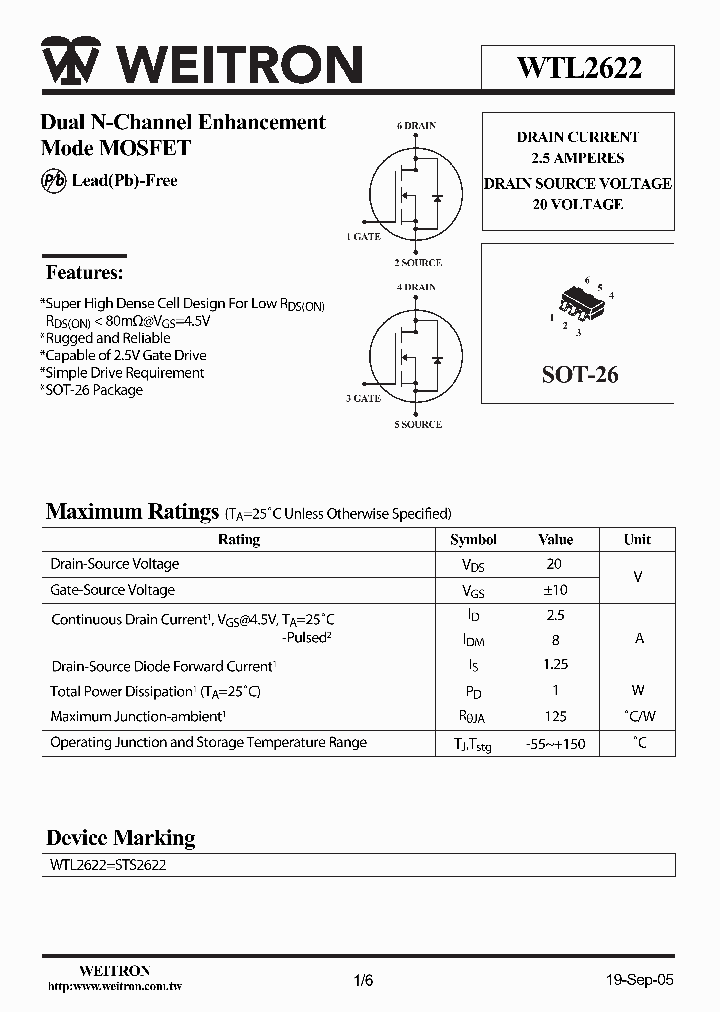 STS2622_1088224.PDF Datasheet