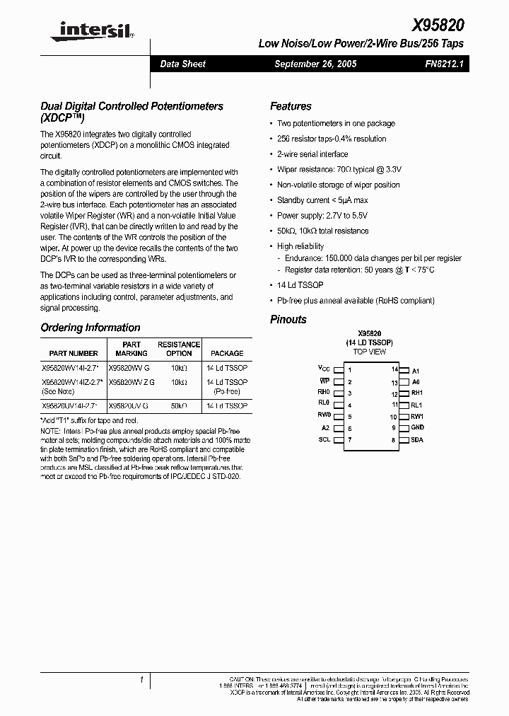 X95820WV14IZ-27_1132686.PDF Datasheet