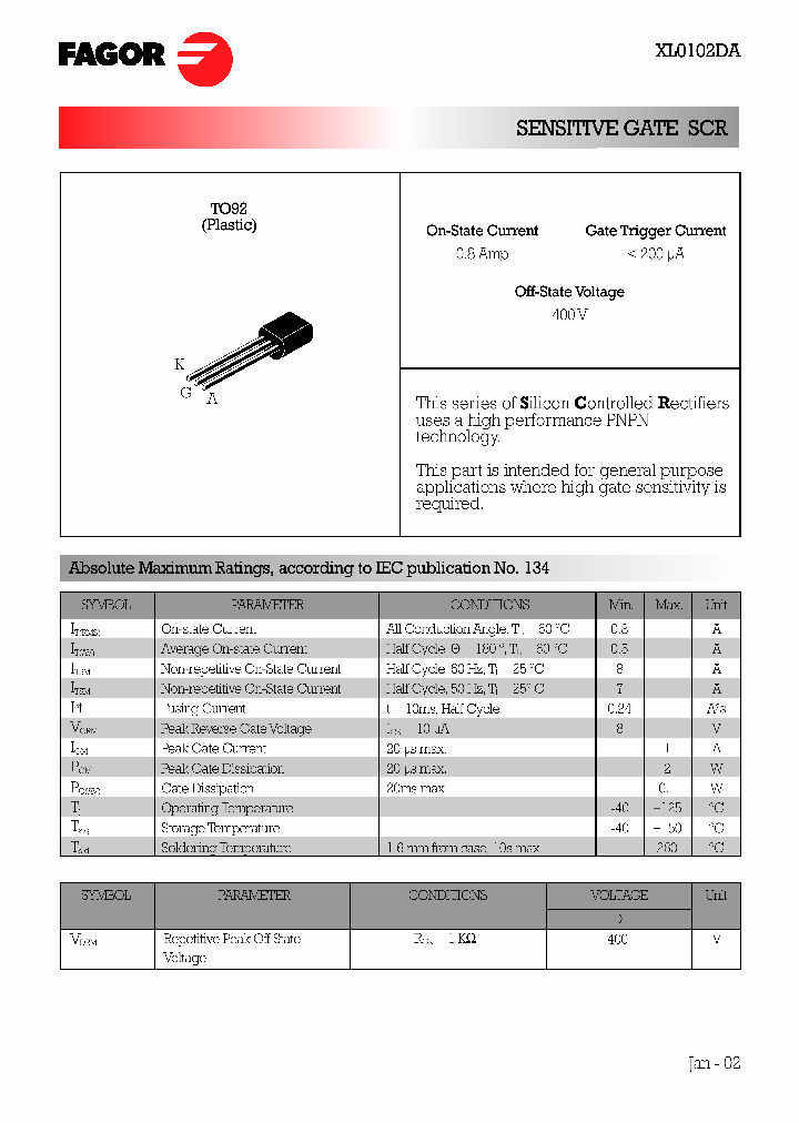 XL0102DA00BU_1337822.PDF Datasheet