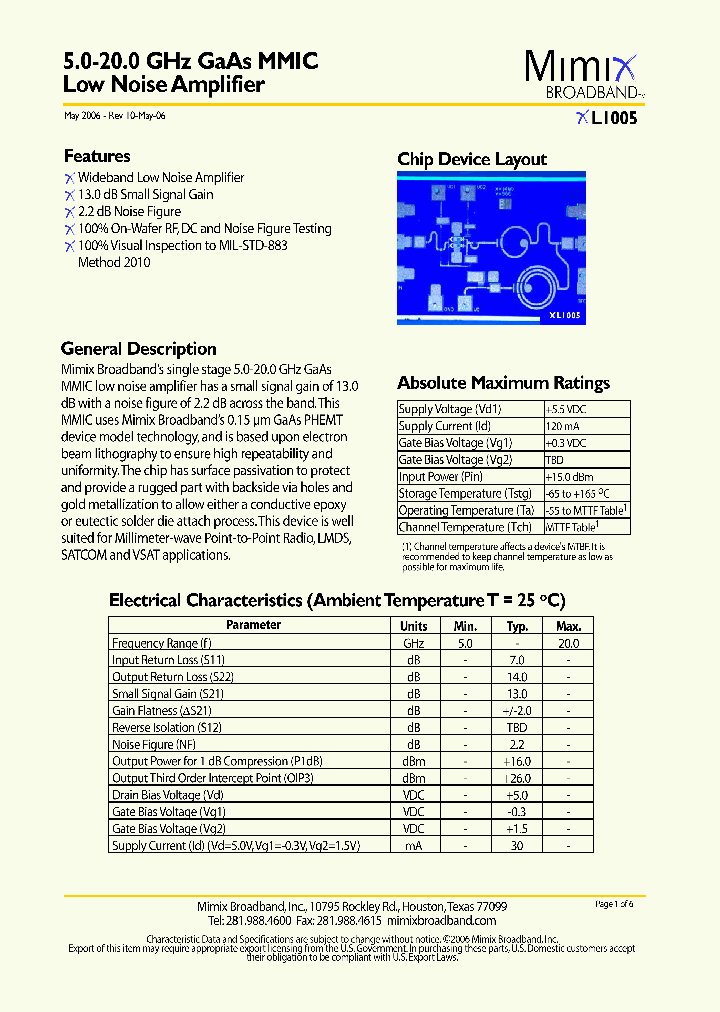 XL1005_1185680.PDF Datasheet