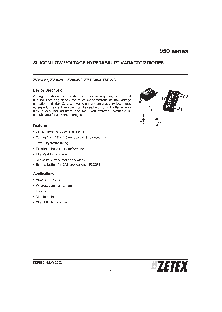 ZV953V2TA_1339623.PDF Datasheet