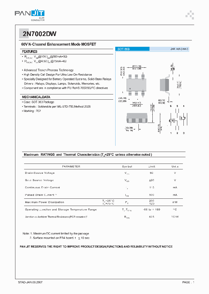 2N7002DW1_4146198.PDF Datasheet