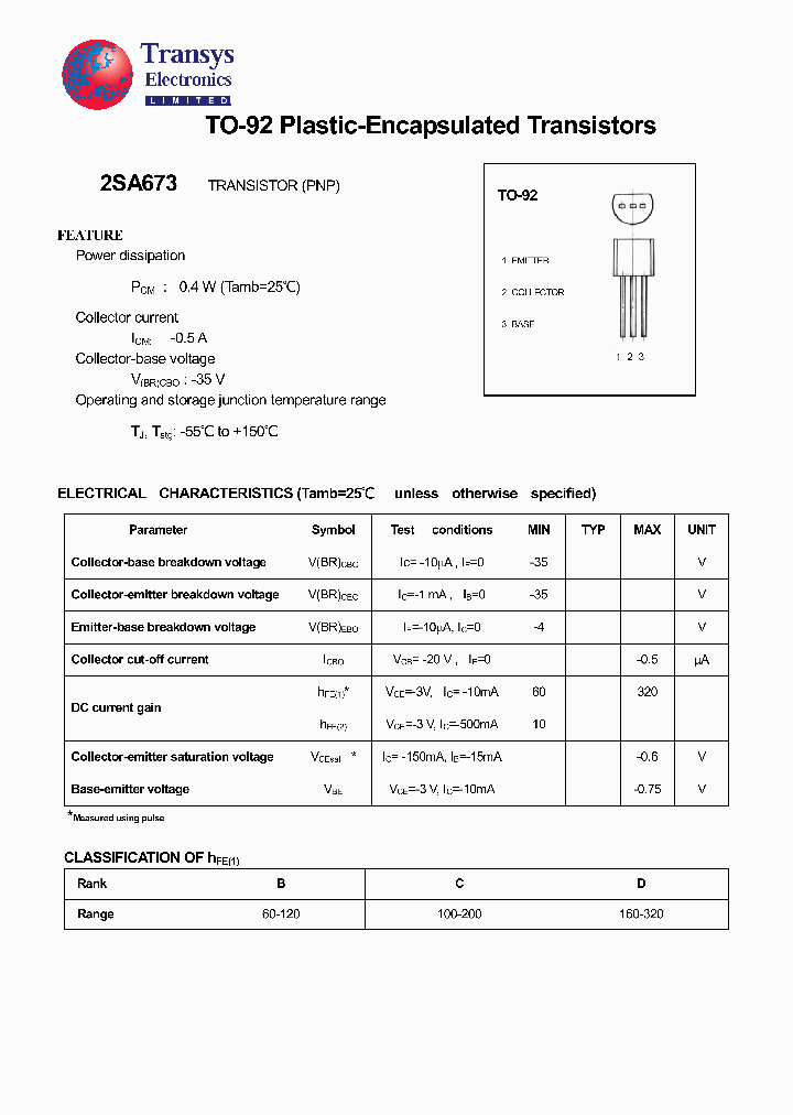 2SA673_4111542.PDF Datasheet