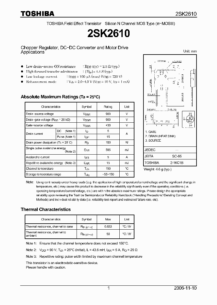 2SK261006_4112005.PDF Datasheet