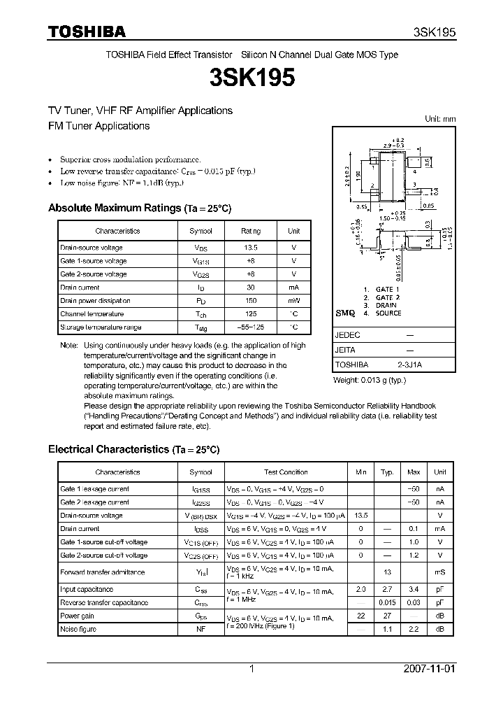 3SK19507_4108314.PDF Datasheet