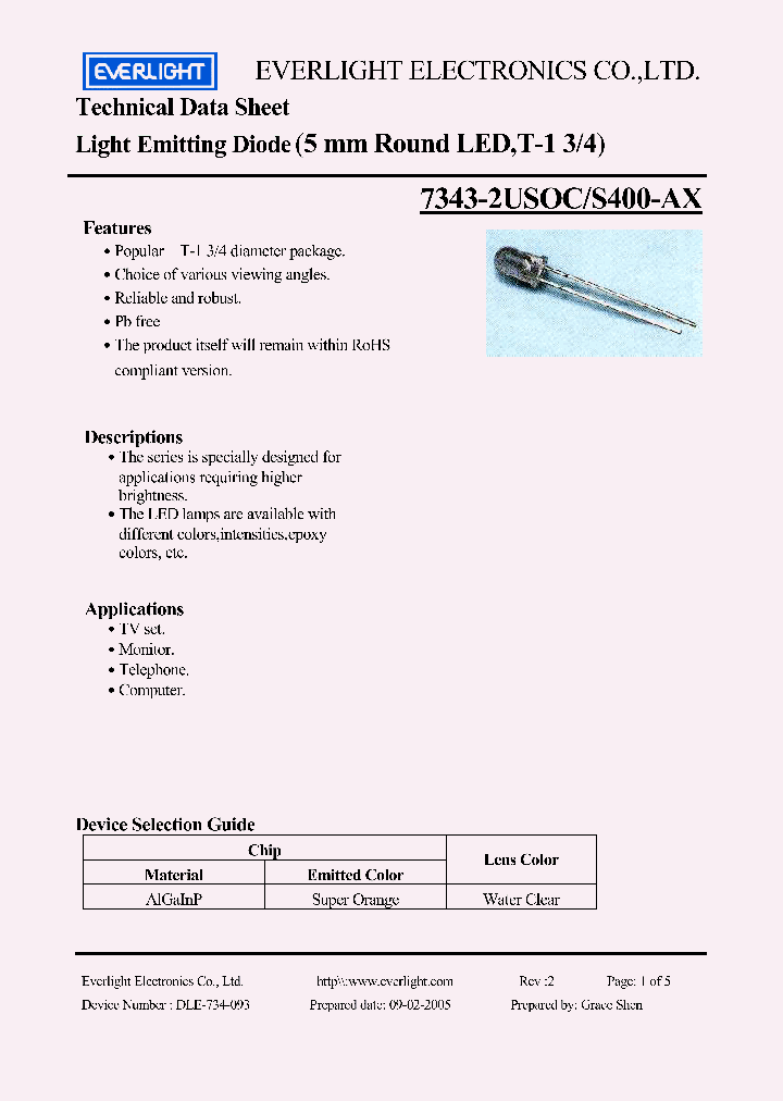 7343-2USOC-S400-AX_4163383.PDF Datasheet