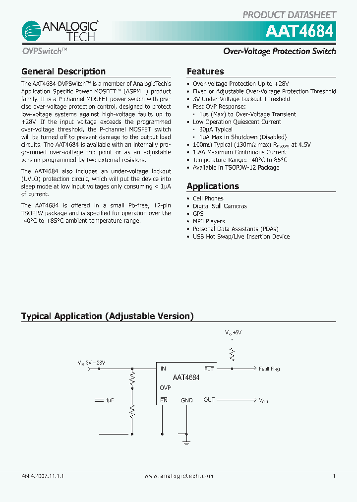 AAT4684ITP-T1_4131479.PDF Datasheet