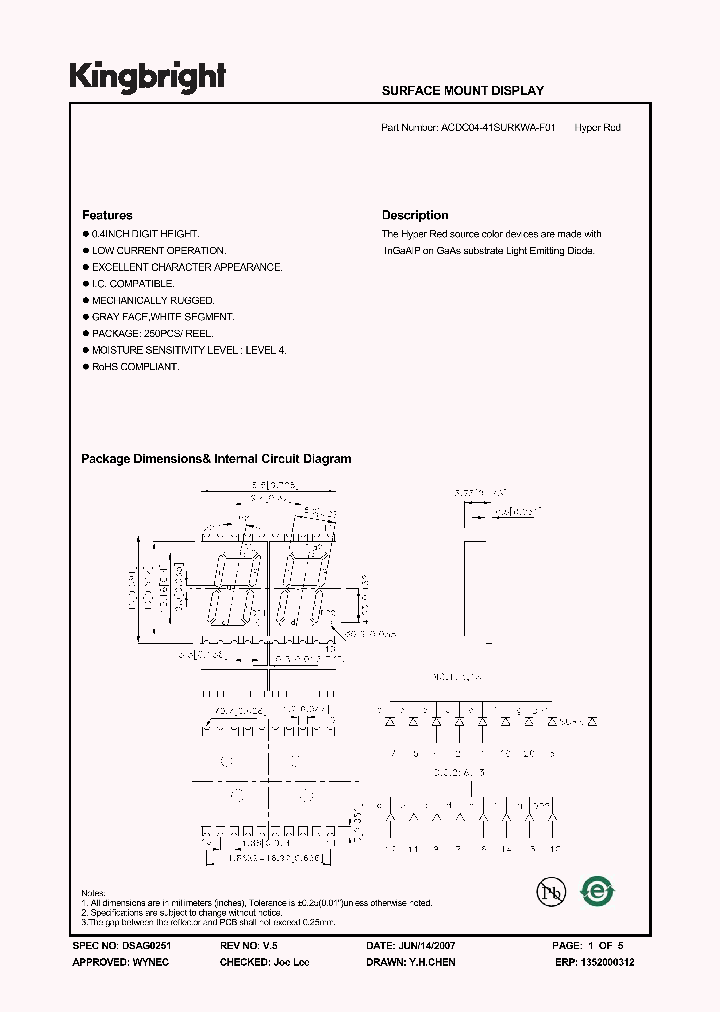 ACDC04-41SURKWA-F01_4159322.PDF Datasheet