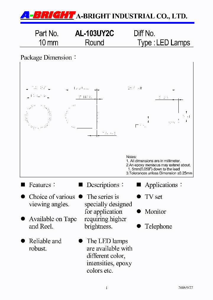 AL-103UY2C_4145044.PDF Datasheet