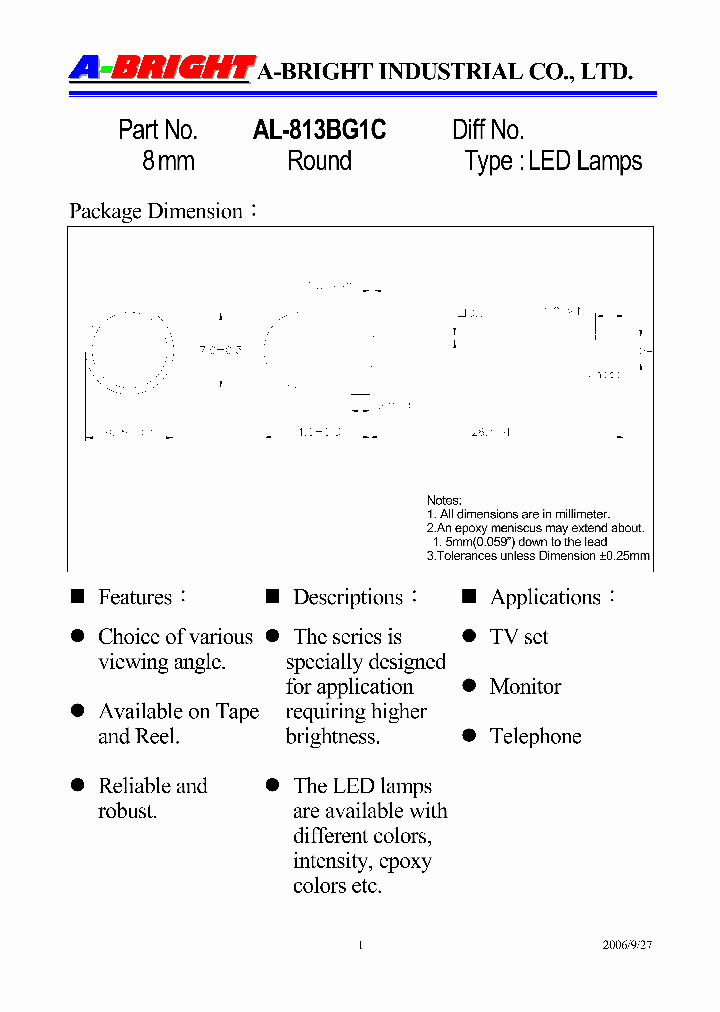 AL-813BG1C_4143715.PDF Datasheet