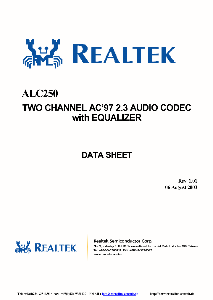 ALC250_4112147.PDF Datasheet