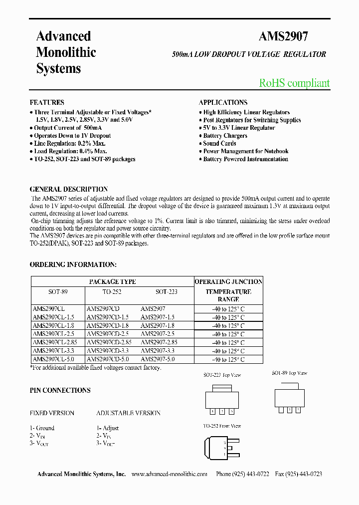 AMS290705_4123917.PDF Datasheet