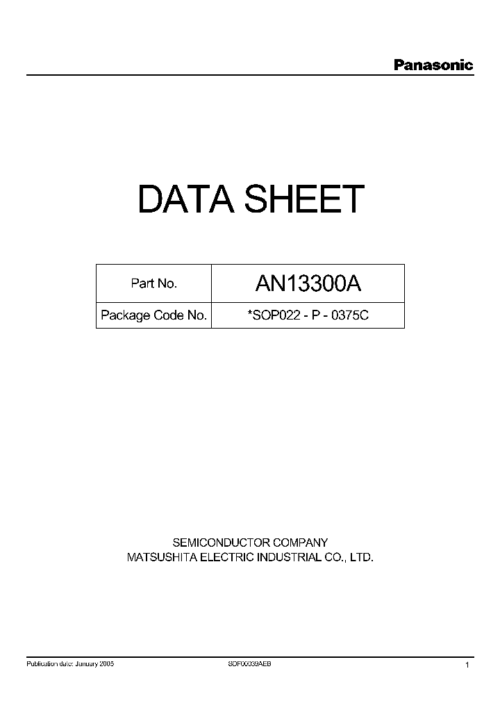 AN13300A_4111801.PDF Datasheet