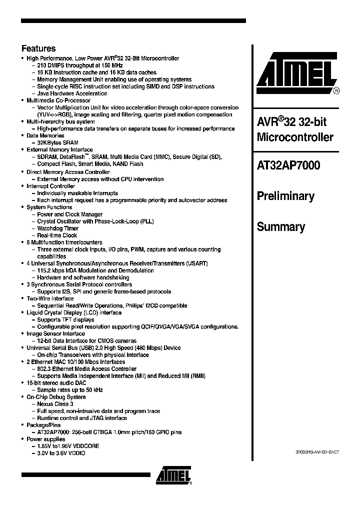 AT32AP7000-CTUR_4100438.PDF Datasheet