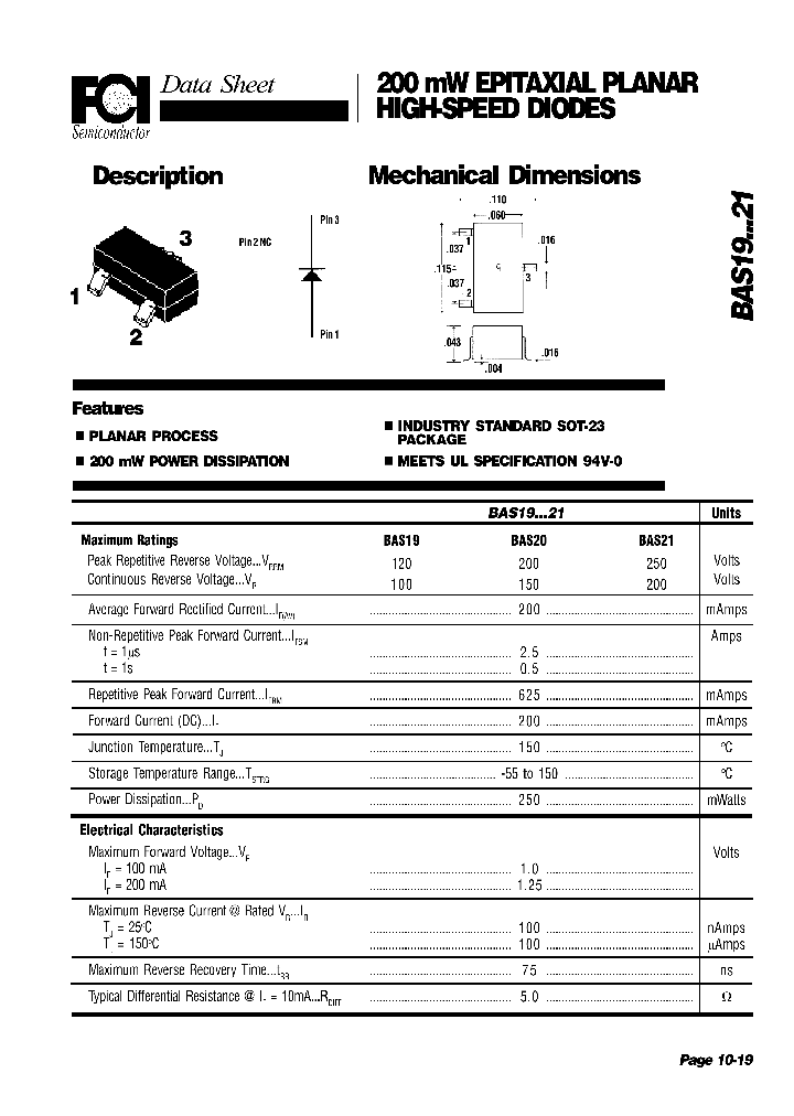 BAS19_4107037.PDF Datasheet